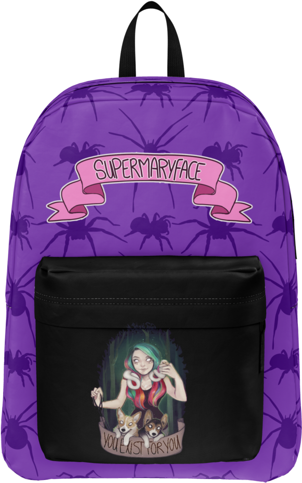 Spidermerch Is Here - Backpack (1024x1024), Png Download
