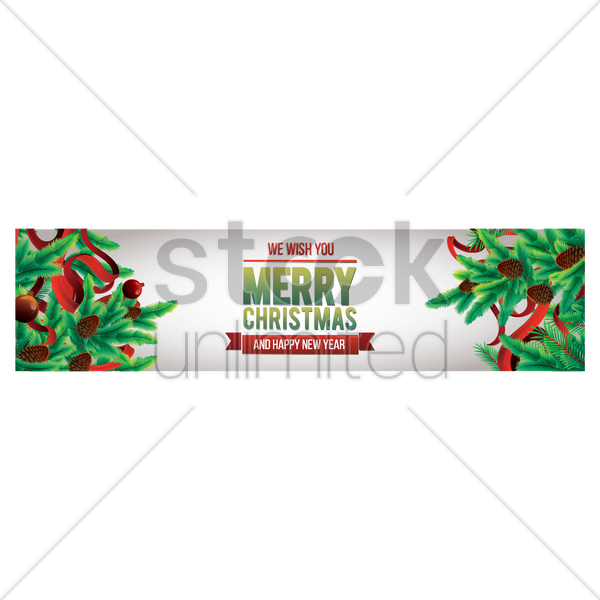 Merry Christmas Banner Png - We Wish You A Merry Christmas Banner (600x600), Png Download