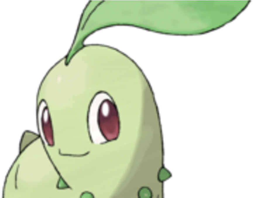Qr Code Pokemon Chikorita (1200x675), Png Download