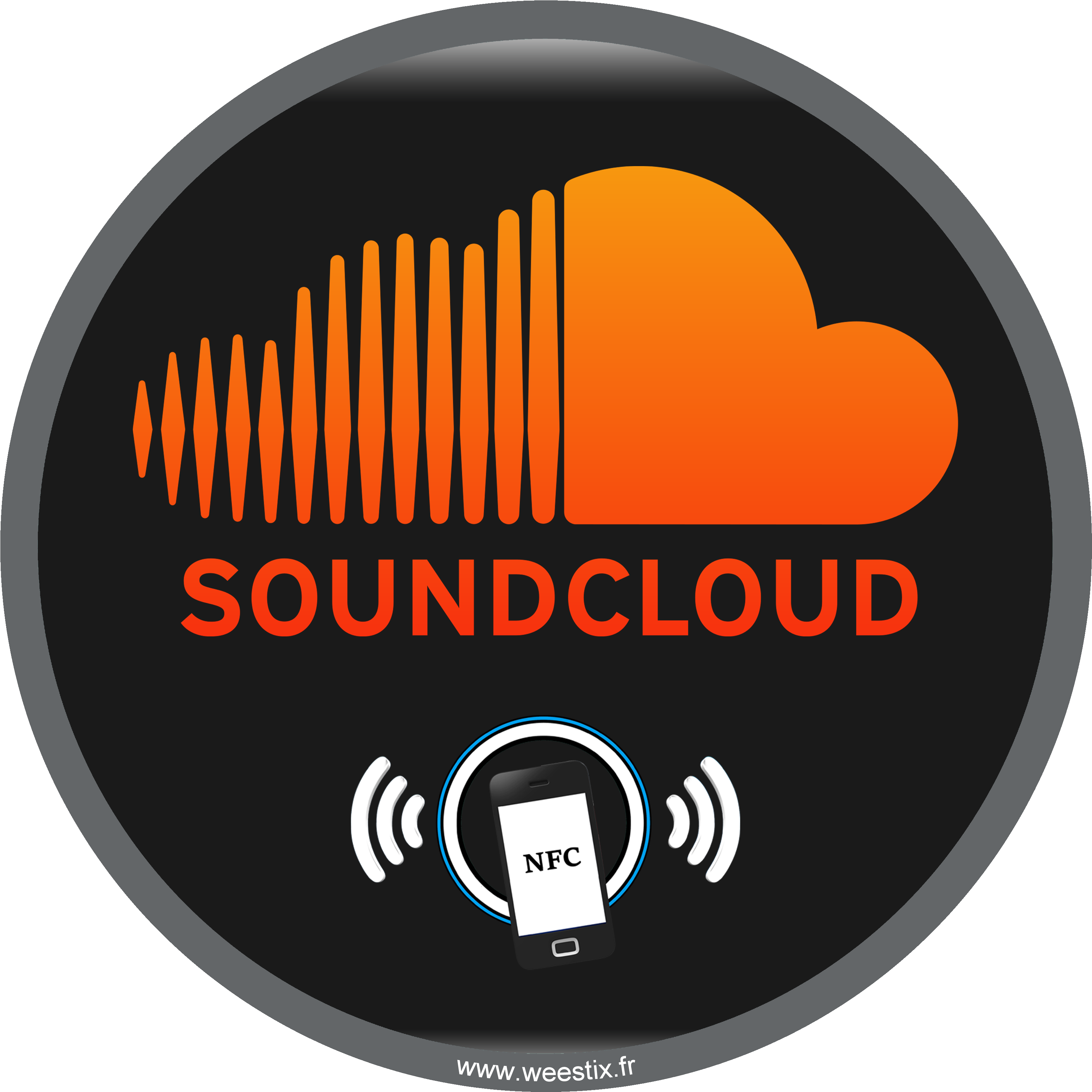2 Attachments - Follow Me On Soundcloud (3360x3360), Png Download