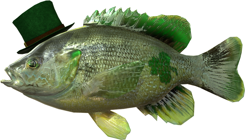 New Leprechaun Fish Added - St Patrick's Fish (1024x1024), Png Download
