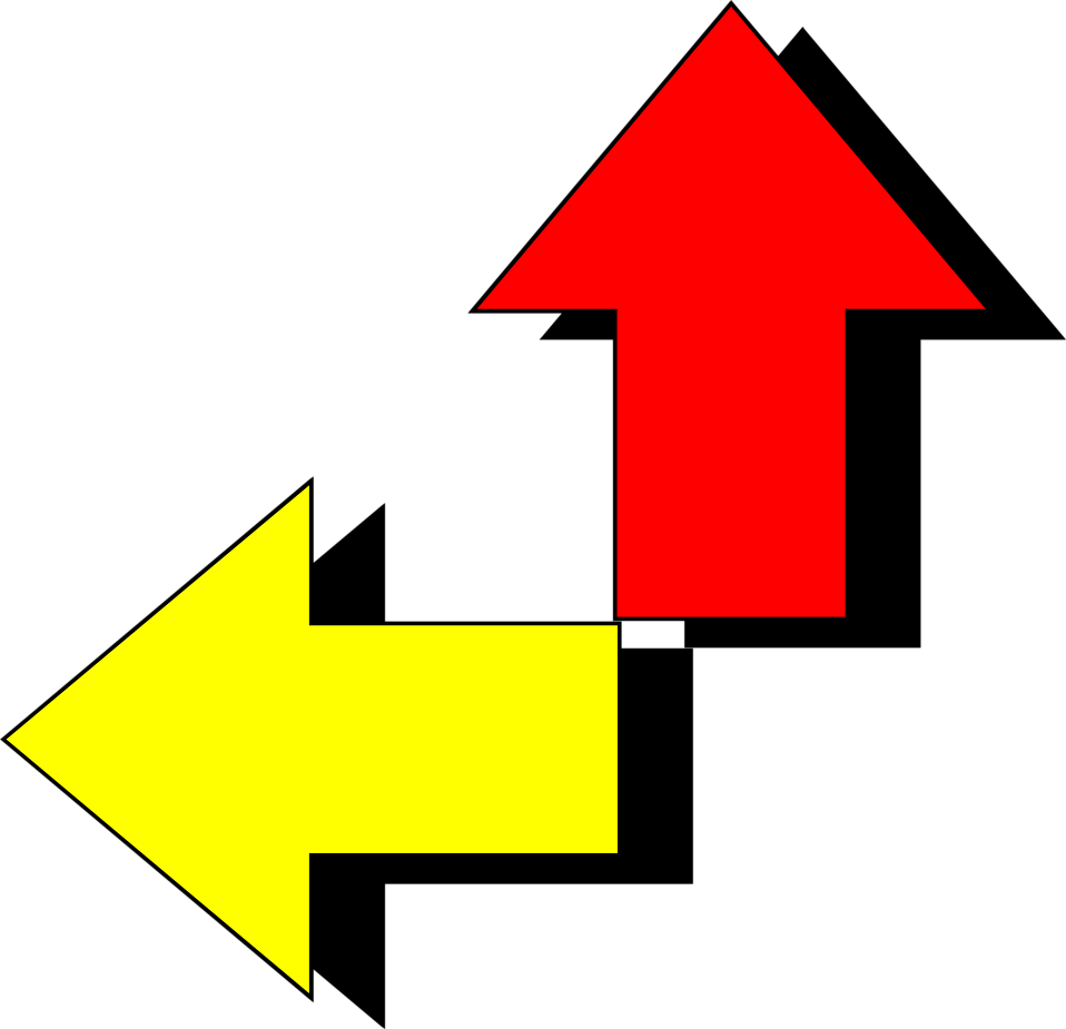 Banner Freeuse Stock Arrows Free Stock Photo Illustration - Red Arrow Up Png (958x925), Png Download