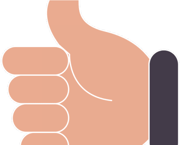 Thumbs Up Transparent - Darse La Mano Dibujo Png (640x480), Png Download
