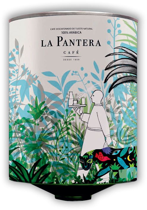 Decaffeinated Coffee In Natural Roasted 100% Arabica - Jurado Hermanos , S.l. Cafe Jurado 100% Arabica, Un (700x800), Png Download