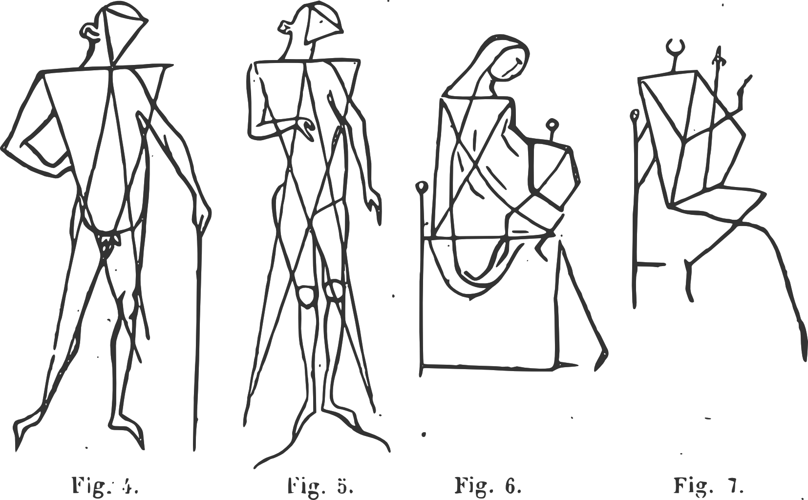 Villard De Honnecourt Silhouettes - Villard De Honnecourt (1654x1024), Png Download