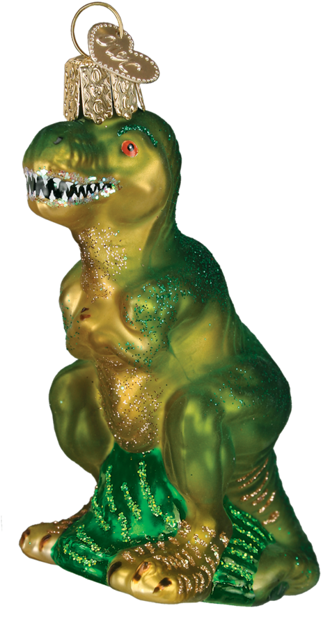 T-rex Old World Christmas Ornament - Ornament T. Rex (950x950), Png Download