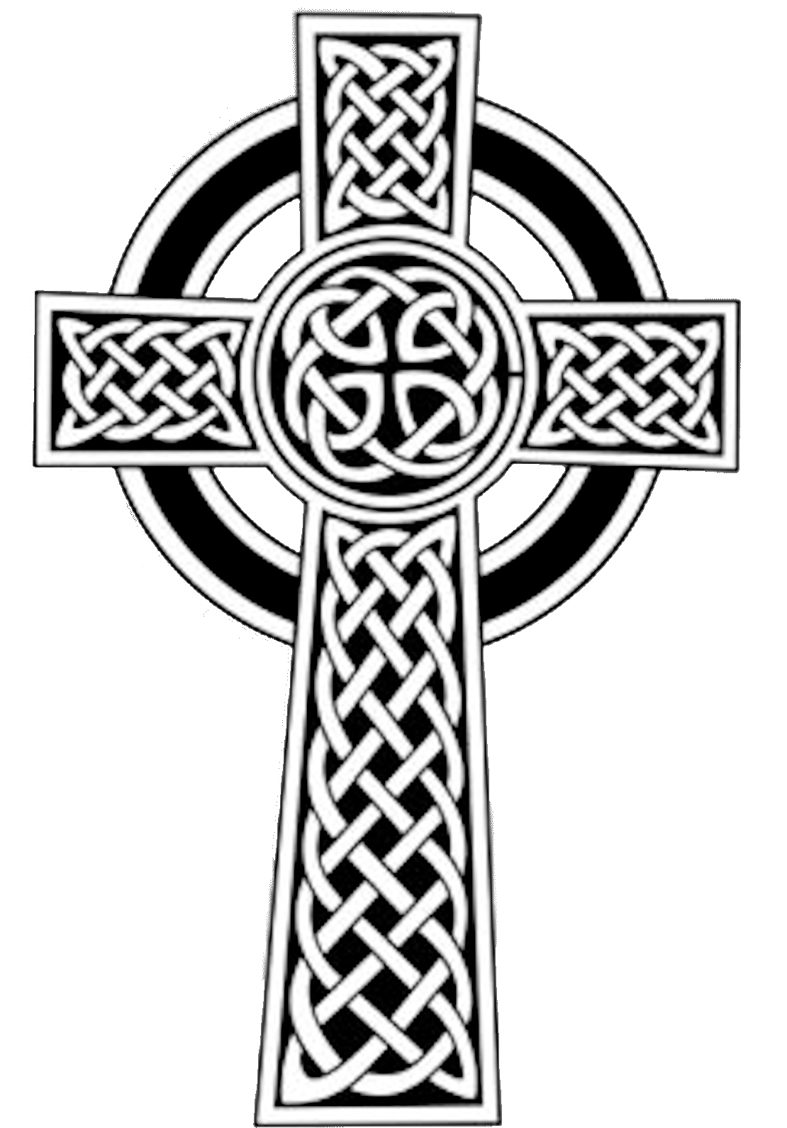Gothc Clipart Celtic - Celtic Cross (1136x1604), Png Download