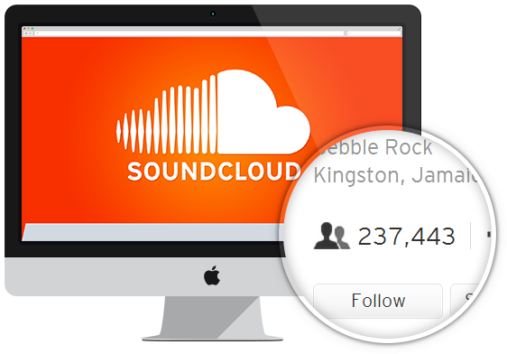 Buy Soundcloud Marketing Services - Soundcloud Followers (574x412), Png Download