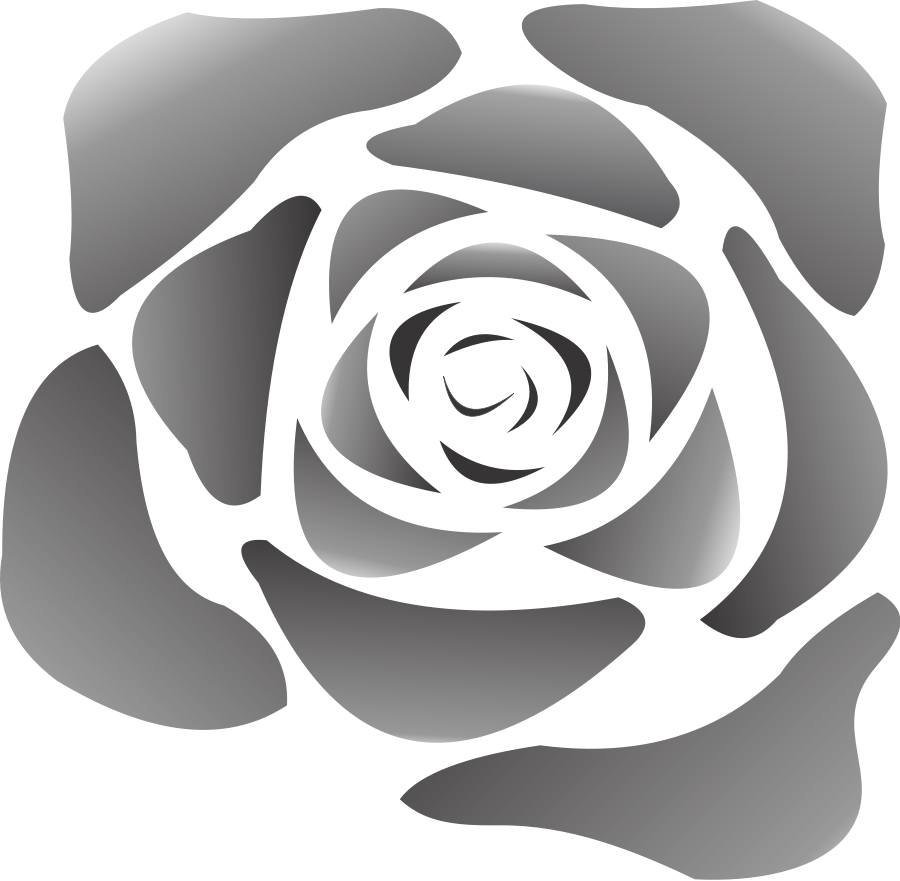 Flower Transparent Png Pictures - Waterless Tattoos, Rose ($0.99@25 Min) (600x585), Png Download