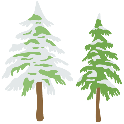 Trees Svg Scrapbook Cut File Cute Files - Cut Christmas Tree Clipart (432x432), Png Download