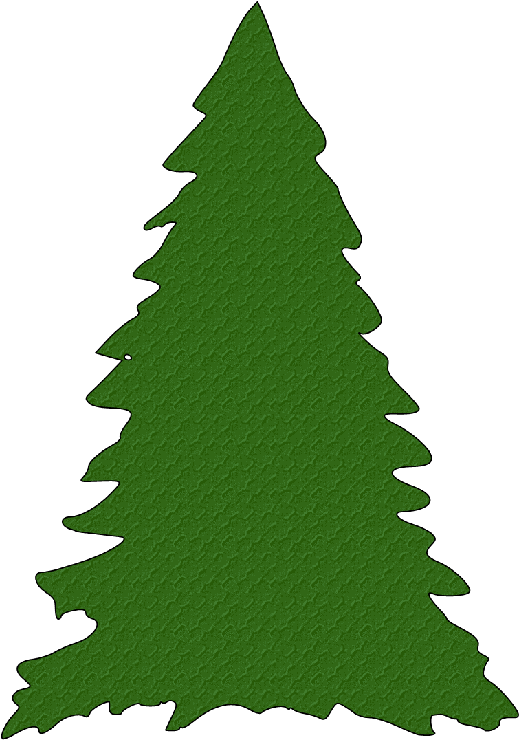 Tree Clipart Silhouette At Getdrawings - Christmas Tree Svg Free (775x1095), Png Download