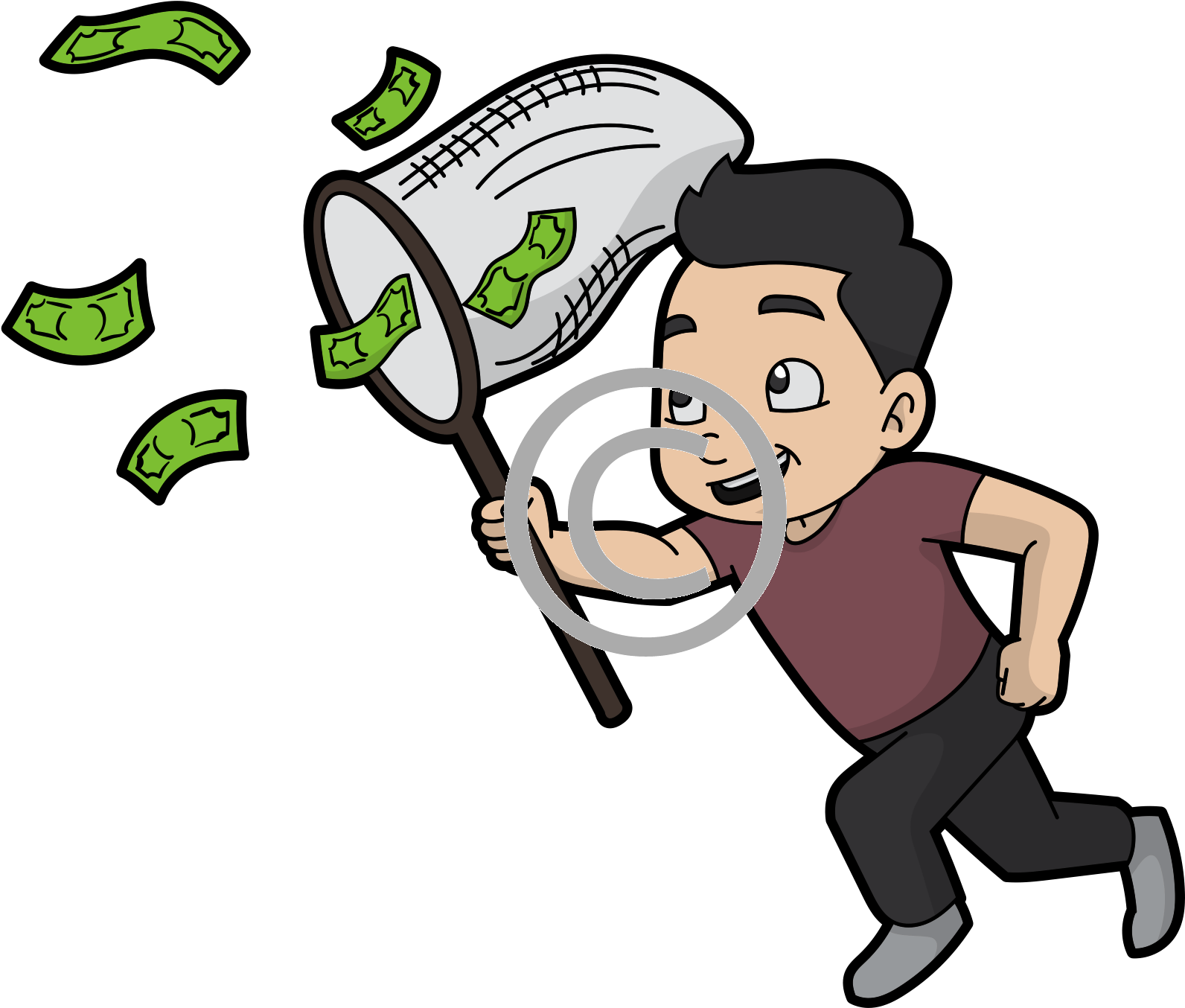 Men With Money - Wikimedia Commons (1784x1623), Png Download