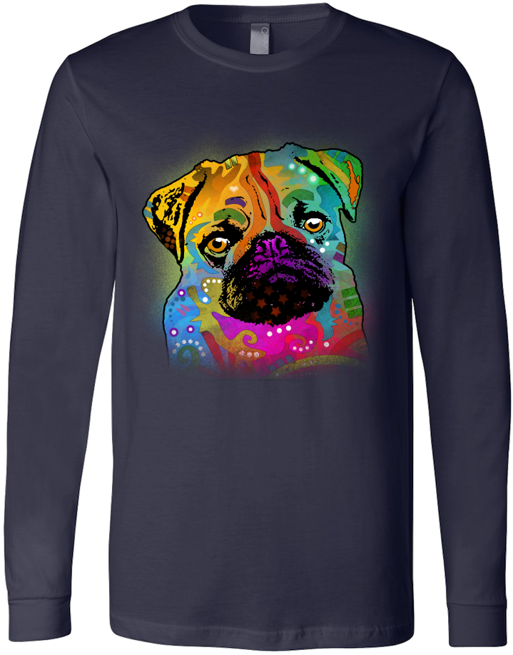 Pug Long Sleeve Shirt, All Colors & Sizes - Official Ncaa University Of Arizona Wildcats U (1000x1000), Png Download