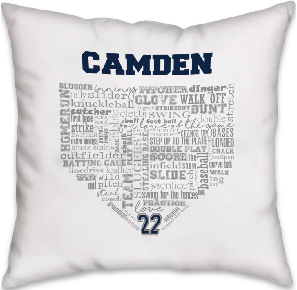 Baseball Homeplate Word Art - Art (1024x999), Png Download