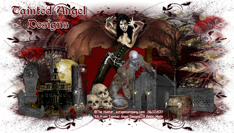 Tainted Angel Designs N Tessa's Tainted Tags - Illustration (760x431), Png Download