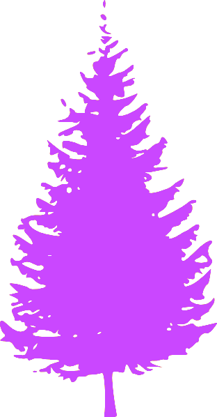 Spirit Day Evergreen Tree - Pine Tree Silhouette Vector (312x598), Png Download