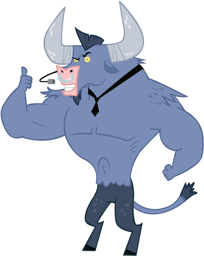 Lolke12, Iron Will, Safe, Simple Background, Solo, - My Little Pony Minotaur (894x894), Png Download