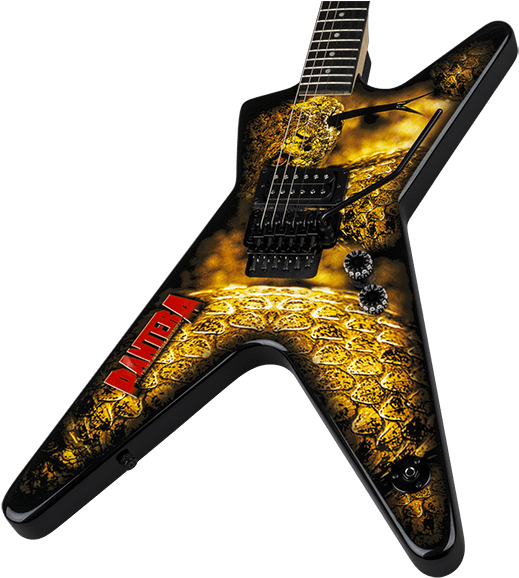 Dean Guitars Image - Pantera (1600x595), Png Download