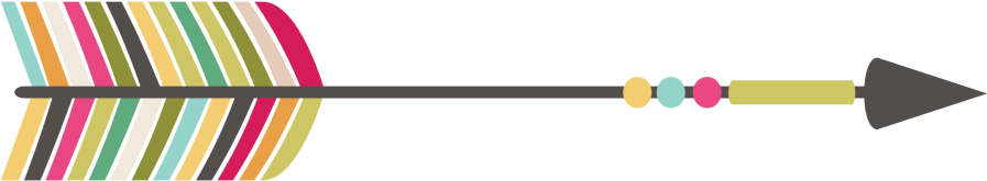 Arrows Clip Art - Arrow Boho Clipart (1024x256), Png Download