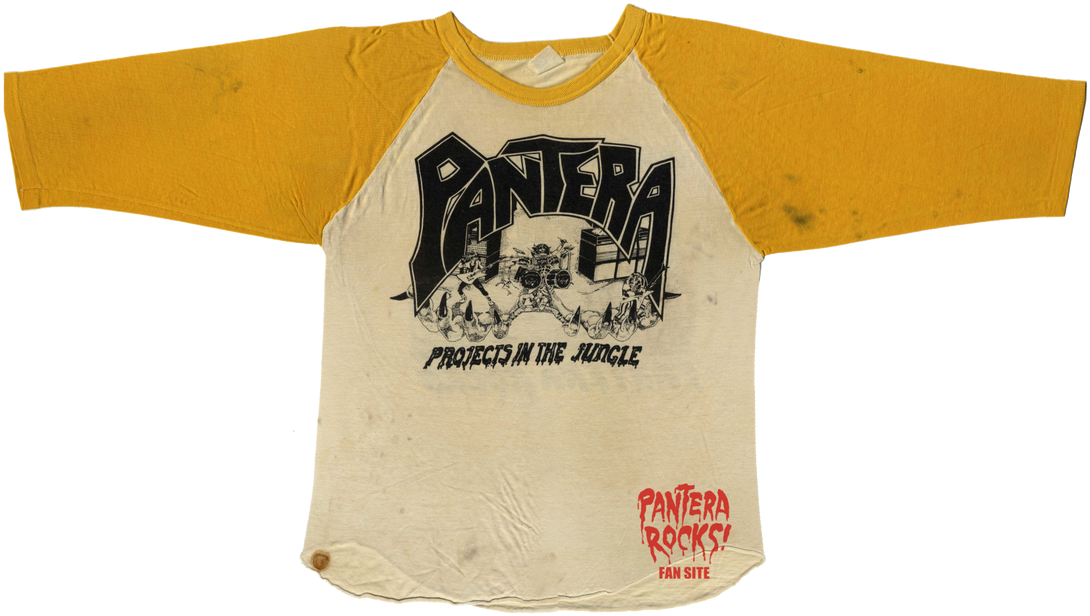 Pantera ''projects In The Jungle Heavy Metal Rules - Pantera Projects In The Jungle T Shirt (1100x635), Png Download