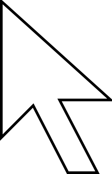 How To Set Use Cursor Arrow Svg Vector (384x597), Png Download