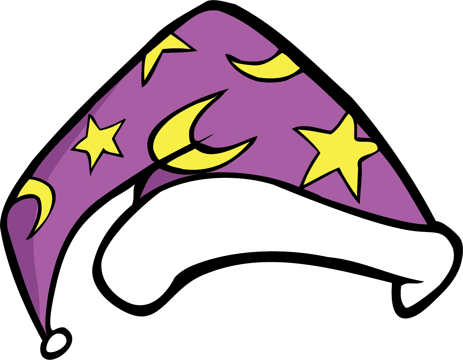 Cap Clipart Silly Hat - Wizard Hat (1559x1212), Png Download