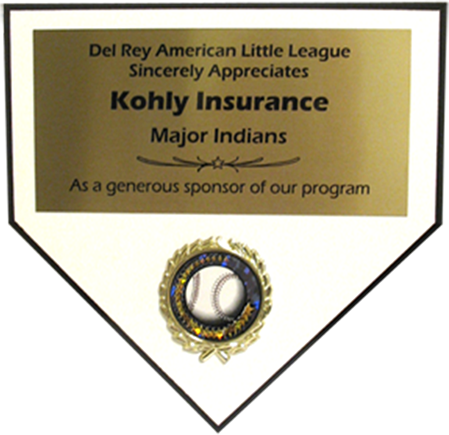 002home-plate - Award (449x435), Png Download