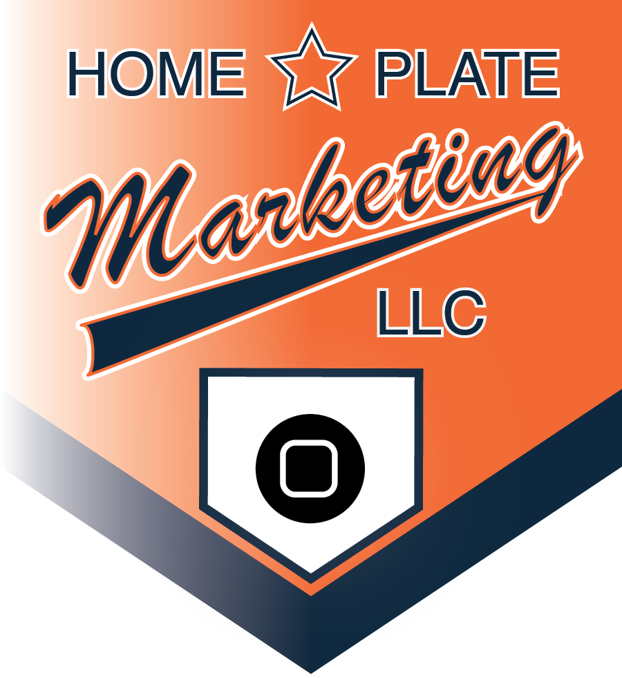 Home Plate Marketing's Logo Created With Adobe Illustrator - Sign (900x981), Png Download