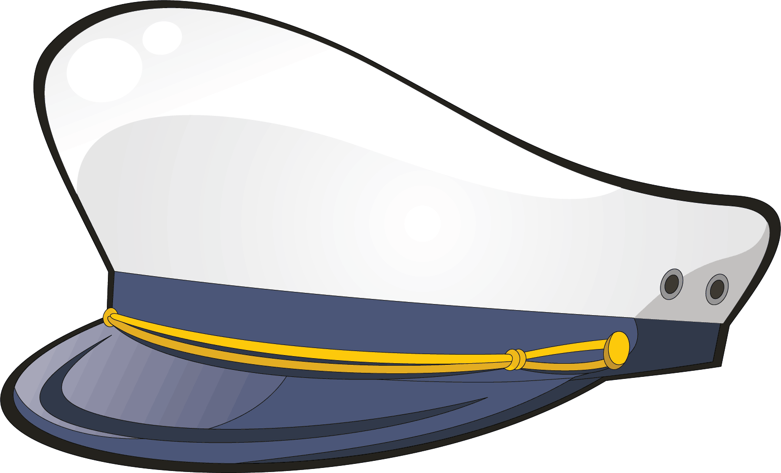 Top 62 Hat Clip Art - Captain's Hat Clip Art (1542x935), Png Download