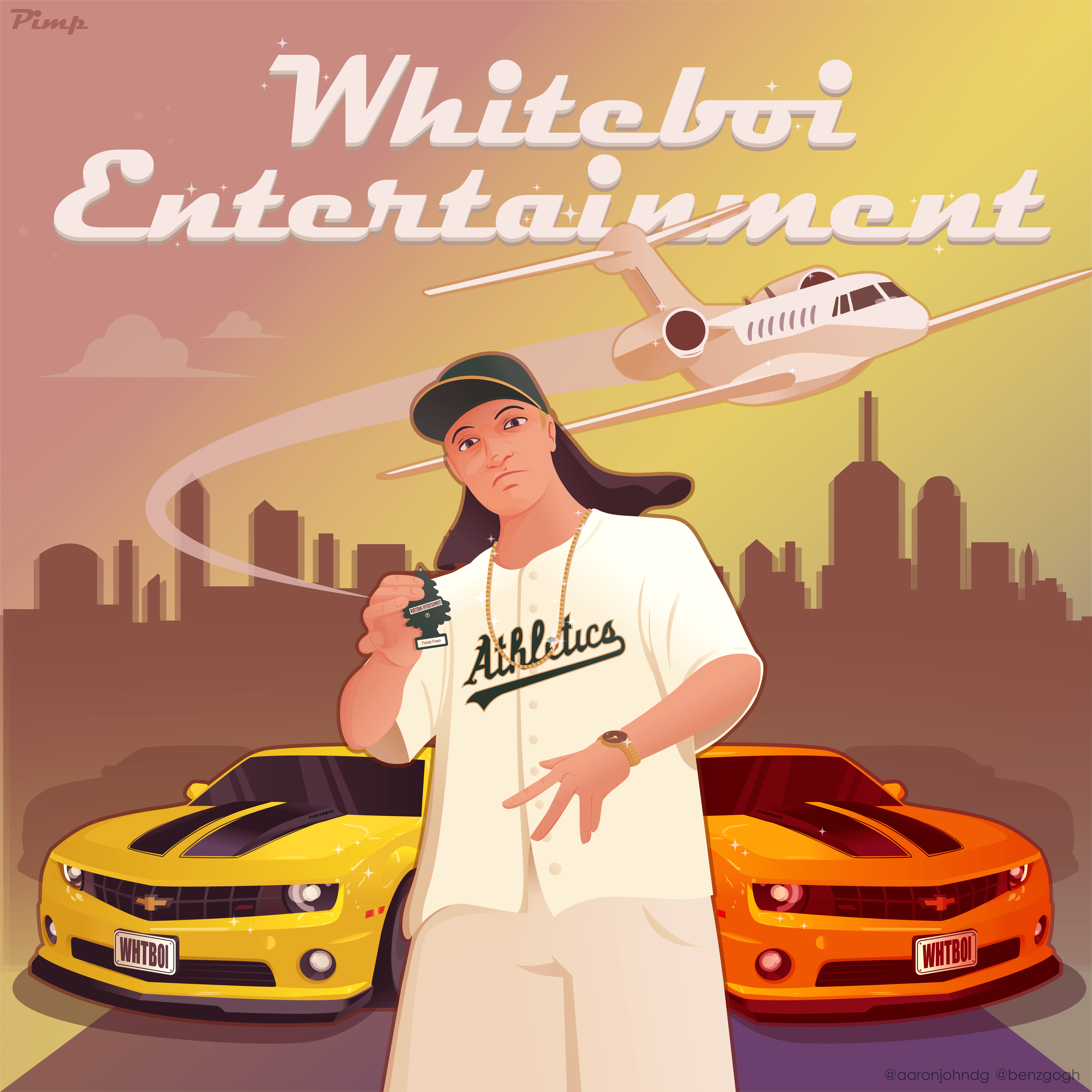 “trees On Deck, Pimp ” My First Ever Collab Work With - Cassady Campbell (6015x6015), Png Download