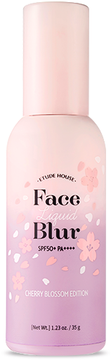 [cherry Blossom Edition] Face Liquid Blur Spf50 /pa - Etude House Face Blur Cherry Blossom (600x600), Png Download
