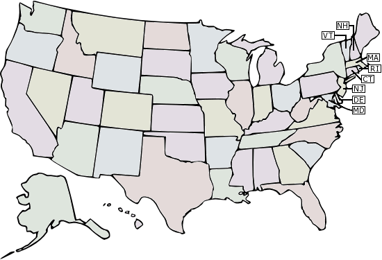 Our Distributors Enerquip Shell Tube Heat Exchangers - U.s. State Names: The Stories Of How Our States Were (550x375), Png Download