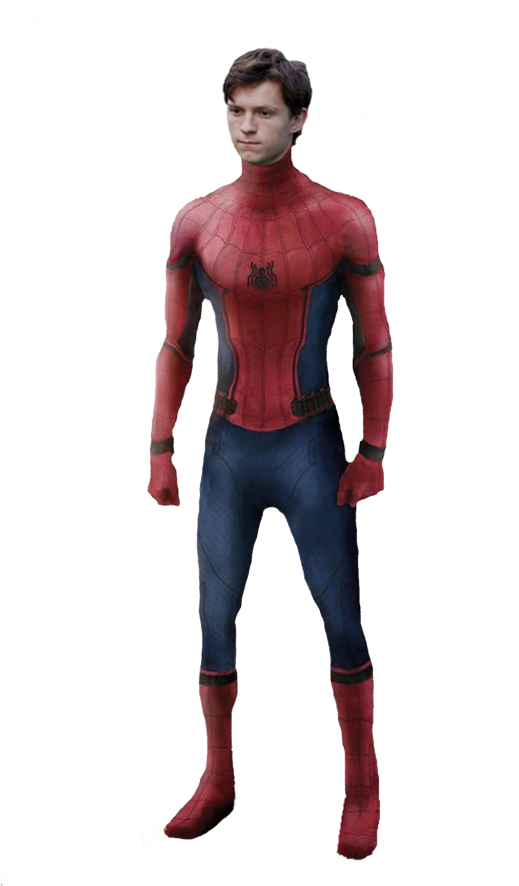 Spider-man Standing Png Free Download - Spiderman Civil War No Mask (563x960), Png Download