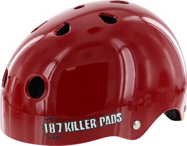 3a1870prrr0xsrr V=1471463770 - 187 Pro Helmet Medium Red Skate Helmets (600x468), Png Download