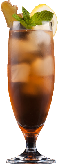 Fill Serving Glass With Ice - Mint Julep (318x558), Png Download
