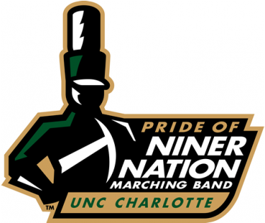 Unc Charlotte's Very Own “pride Of Niner Nation” Marching - Pride Of Niner Nation Marching Band (500x313), Png Download