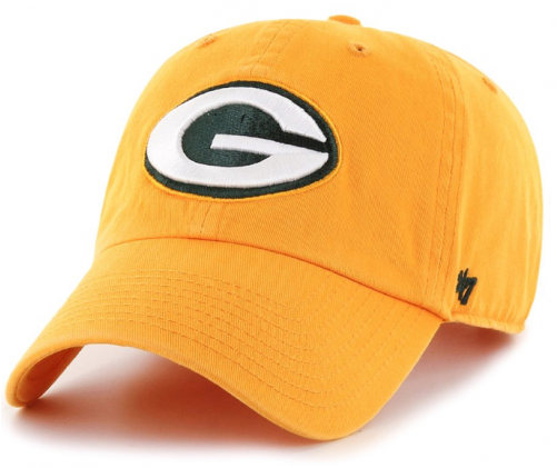 '47 Brand Green Bay Packers Nfl Clean Up Strapback - Green Bay Packers Cap Alternate (500x600), Png Download