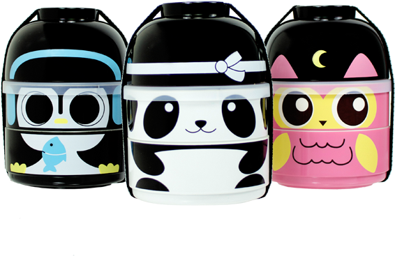 Cutezcute 2-tier Kids Bento Lunch Box Food Container, - Bento (600x600), Png Download