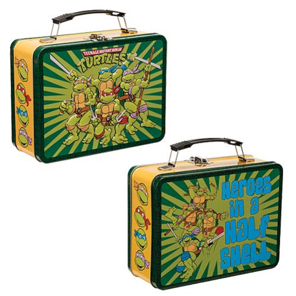 Teenage Mutant Ninja Turtles Lunch Box - Tin Ninja Turtle Lunch Box (1000x1231), Png Download