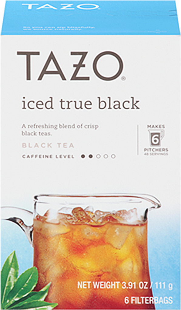 Download Iced True Black Tea Tazo Tea Png Tazo Iced Tea Tazo