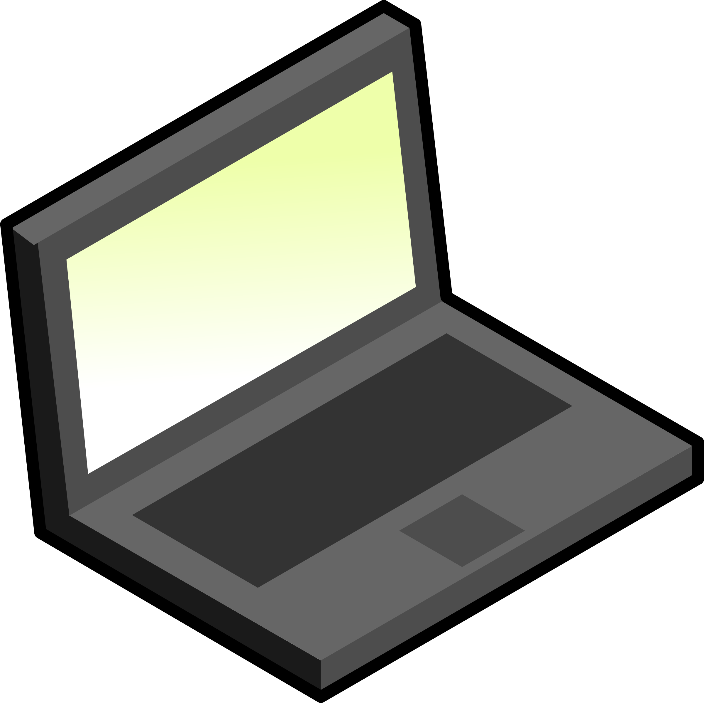 This Free Icons Png Design Of Simple Laptop (2400x2394), Png Download