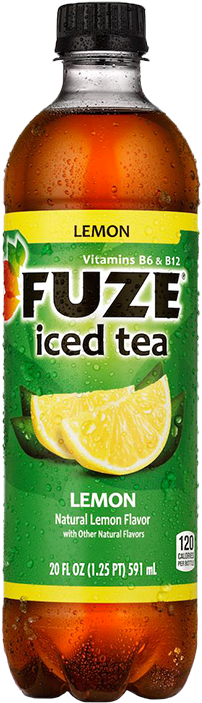 Fuze Iced Tea, Strawberry Red Tea - 20 Fl Oz (300x730), Png Download