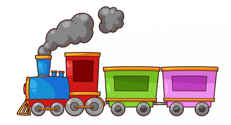 Jpg Free Download Png Images Free For Commercial Use - Train Clipart (768x415), Png Download
