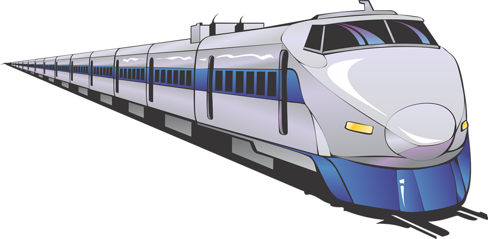 Png Download Collection Of Metro High Quality Free - Bullet Train Clip Art (1000x490), Png Download