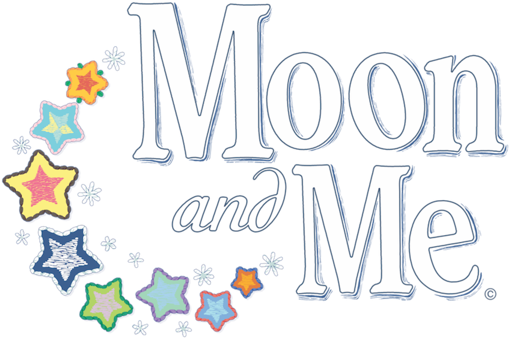 Moon And Me Logo - Moon And Me Cbeebies (1200x776), Png Download