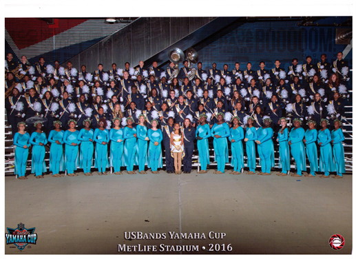 2016-2017 Marching Band And Color Guard - Graduation (960x375), Png Download