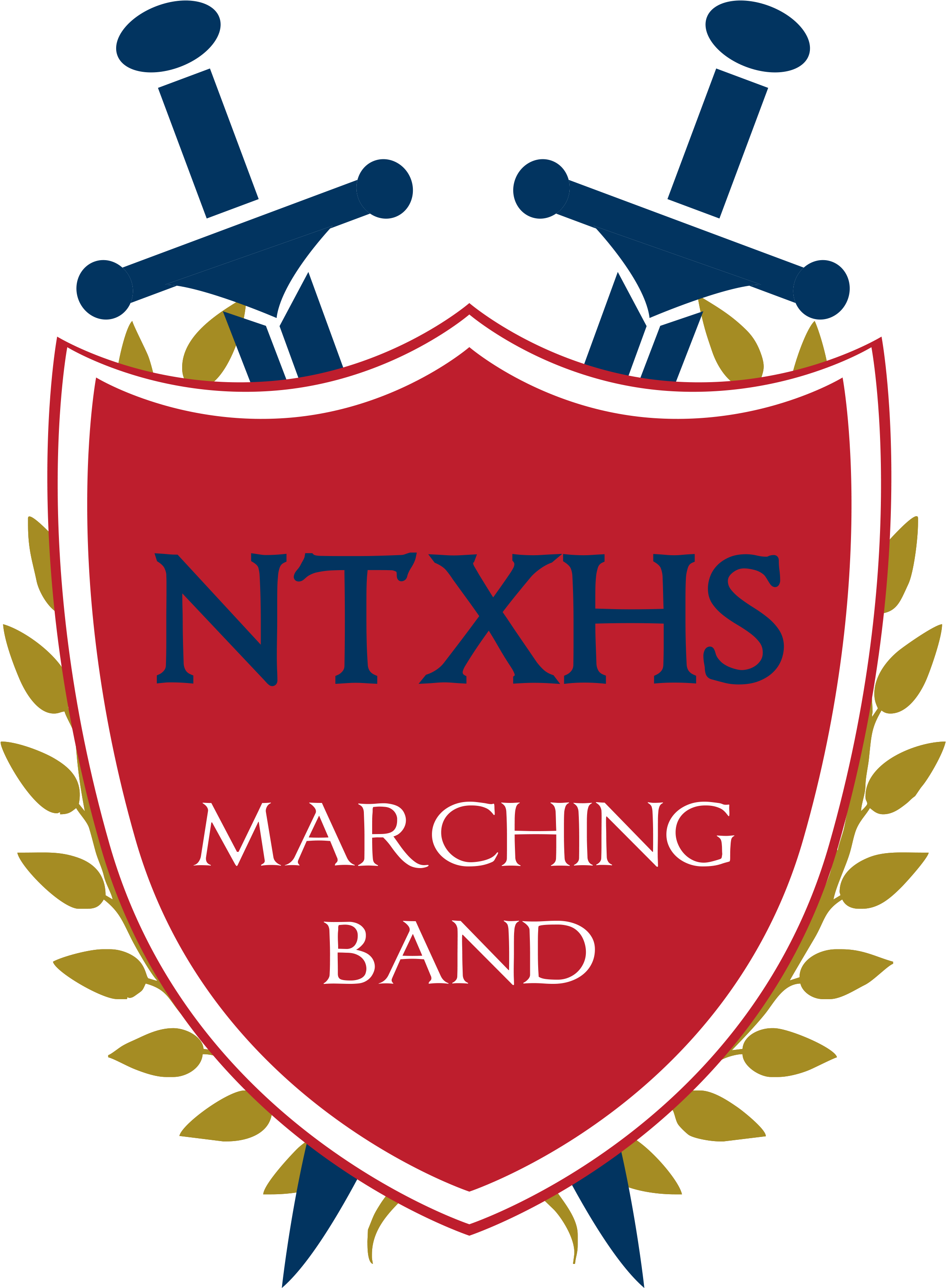 The North Texas Homeschool Marching Band - Urdhva Tandava (2409x3115), Png Download