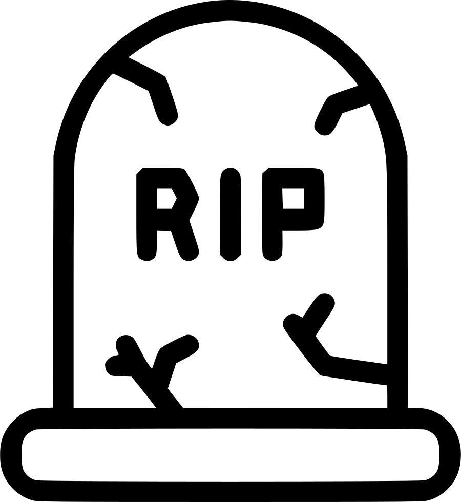 Rip Grave Png - Transparent Background Tombstone Clipart (900x980), Png Download