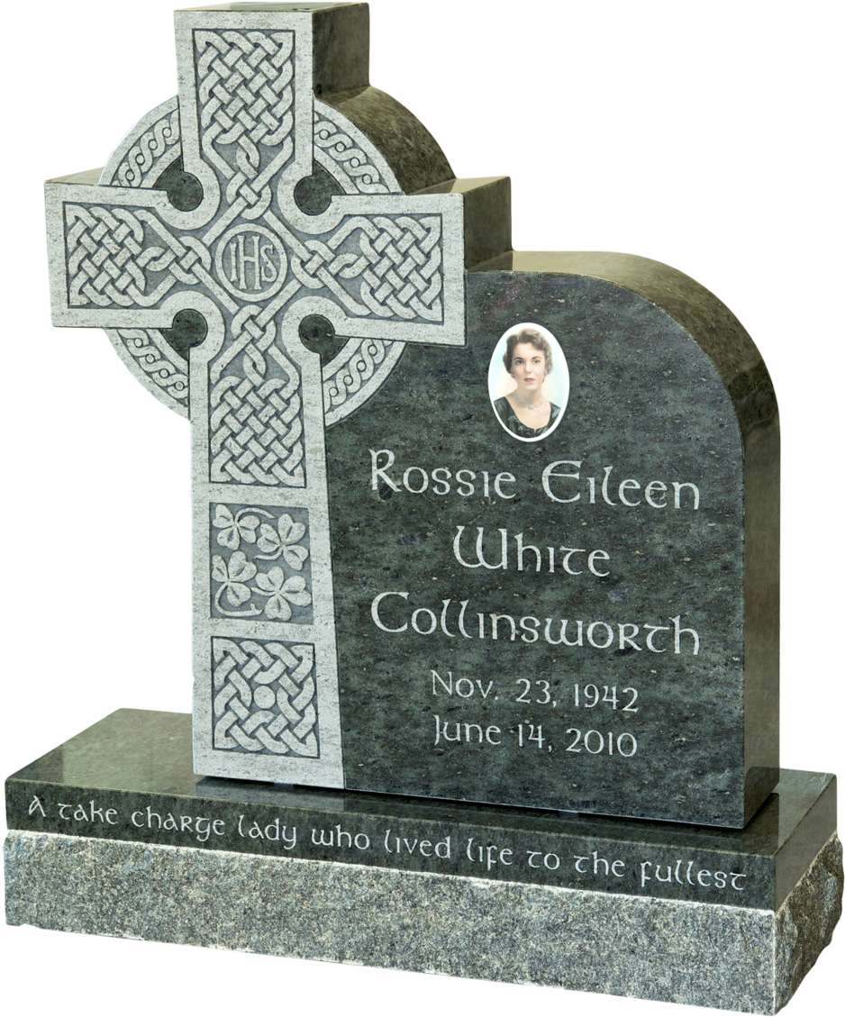 Collinsworth-graham Monument - Celtic Cross Monuments (1000x1159), Png Download