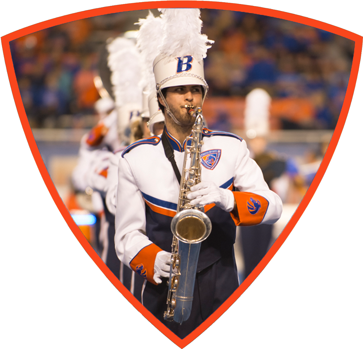 Tenorsax - Marching Band (1200x1200), Png Download